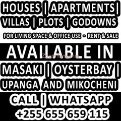 HOUSES | APARTMENTS Available in Masaki, Oysterbay, Upanga, Mikocheni, Dar es Salaam, Tanzania - 1