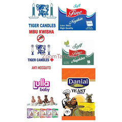 Tiger Candles,Fine Napkins, Danial Yeast , Lula Baby Diapers. - 1