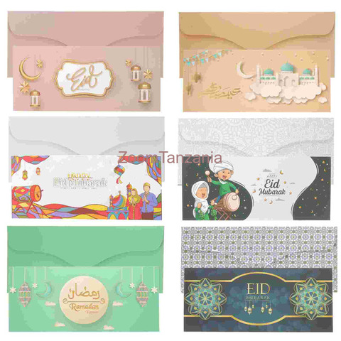 Eid Mubarak Money Envelopes 6pcs - 1/4