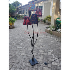 Shaded stand lamp - 1