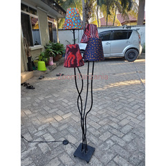 Shaded stand lamp - 2