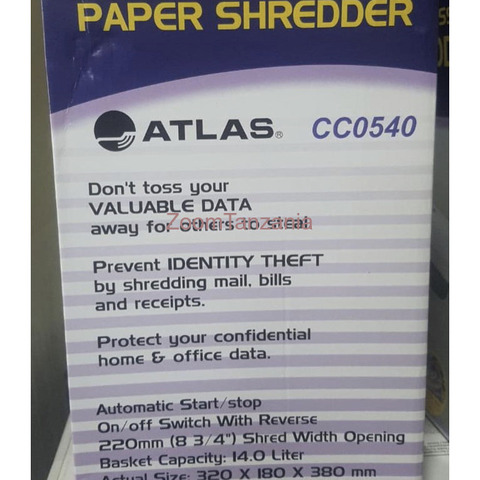 Atlas Executive Shreeder CC0540 - 2/2