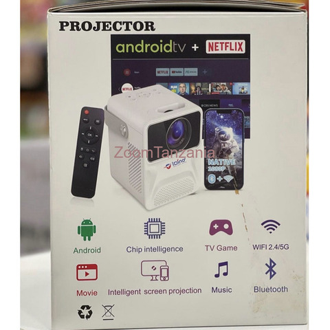 Projector Android Tv + Netflix