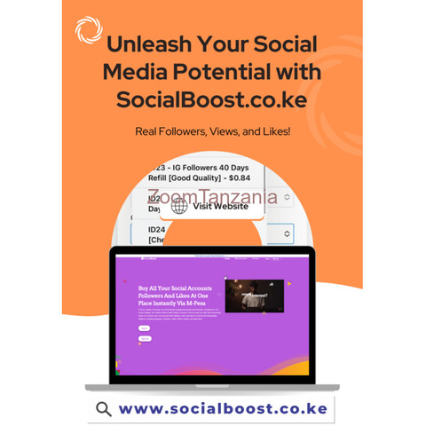 Skyrocket Your Social Media Reach with SocialBoost.co.ke - Real Engagement, Followers, and Shares!