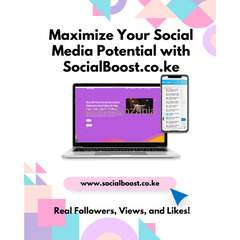 Grow with SocialBoost.co.ke - Unlock the Power of Real Likes, Followers, and Engagement! - 1