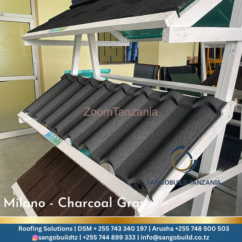 Stone Coated Roofing Tiles - 3/4