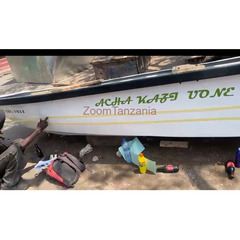 Used fiber boat for 3m price negotiable