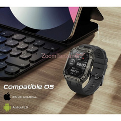 Promate Smart Watch Compatible with Android & IOS