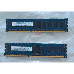 4GB DDR3 Desktop Computer Memory for Sale (2 x 2gb)