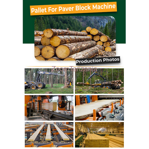 WOODEN PALLET FOR PAVING BLOCK MACHINES - 3/4