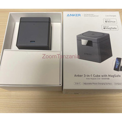 Anker 3 in 1 Cube with Magsafe Charge phone Charge your airpods All at once at 15Watts