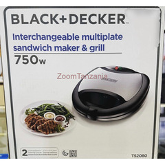 BLACK+DECKER Sandwich Maker & Grill 750W P - 1