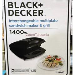 BLACK+DECKER Sanswich Maker & Grill 1400W