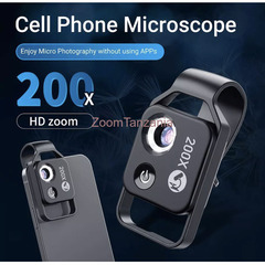 APEXEL Lensa Microscope Smartphone 200X - APL-MS002CBK