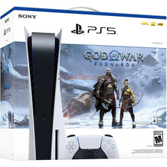 NEW Playstation 5 (PS5) Disc Console Bundle GOD OF WAR Ragnarok - 2