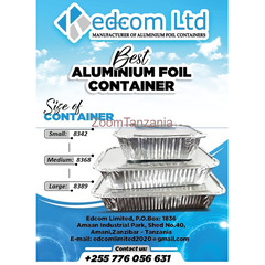 Aluminium Foil Container (Food Takeaway box) - 2