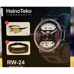 Haino Teko Smartwatch RW24 With Free Waist Bag & Sunglassess