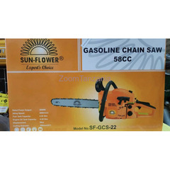 Sunflower Gasoline Chain Saw 58CC