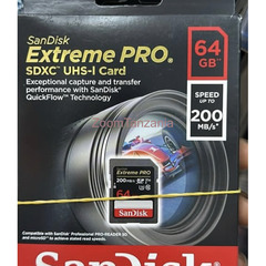 SanDisk Extreme Pro 64GB 200mbs