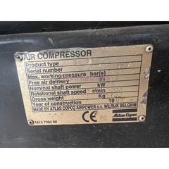 Air Compressor GA75 Atlas Copco - 2