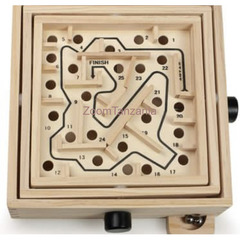 Wooden Labyrinth Gameboard - 1