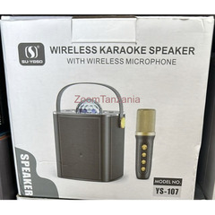 Wireless Karaoke Speaker With Wireless Microphone