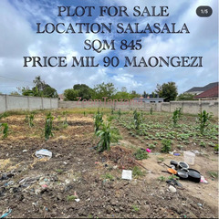 Plots for sale at mbezibeach afrikana/salasala