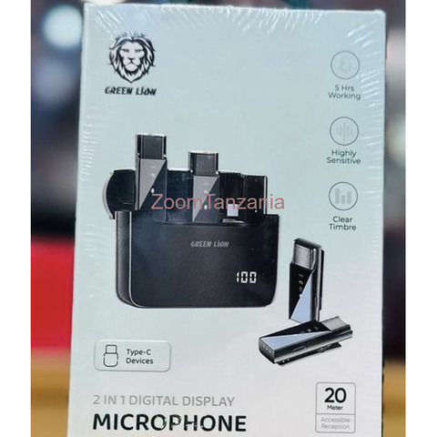 2 in 1 digital Display Microphone