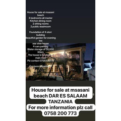 House for Sale at Msasani Beach Dar es Salaam Tanzania - 4
