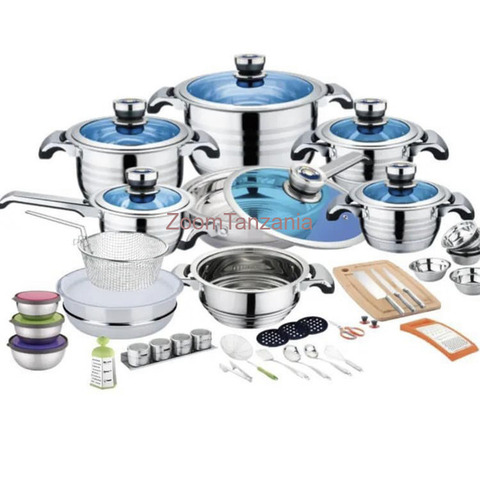 STAILESS STEEL COOCKWARE SET  50PCS