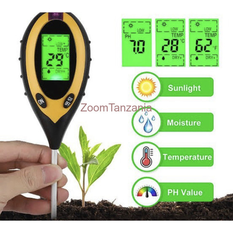 Soil Moisture Meter 4 in 1