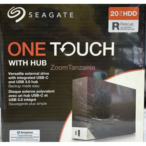 Seagate 20TB HDD with Hub