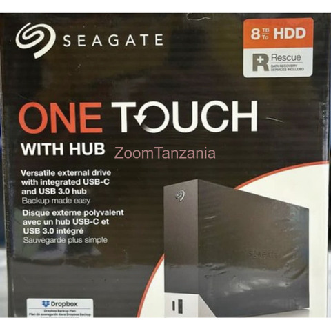 Seagate 8TB HDD with Hub