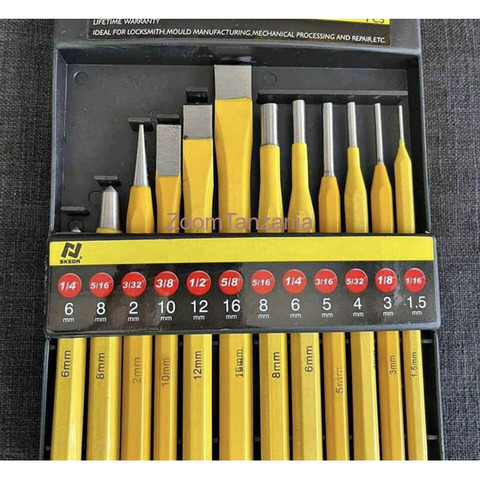 Cold Chisel & Punch Set 12pcs