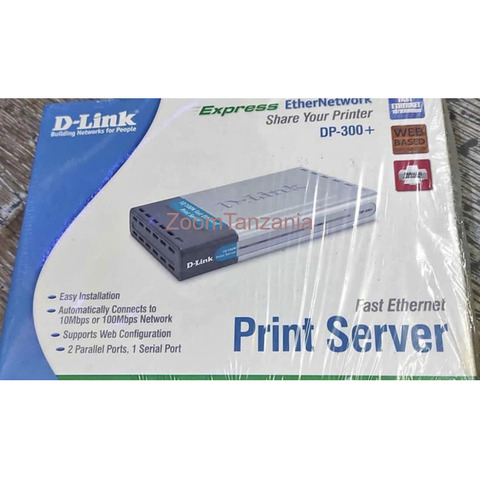 D Link Fast Ethernet Printer Server