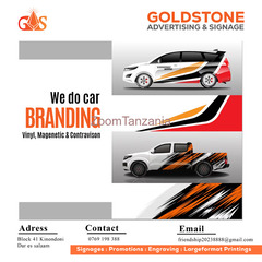 Goldstone Advertising and Signage  Tunabrand sticker za magari - 2