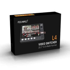 FEELWORLD L4 VIDEO SWITCHER WITH LIVE STREAMING OPTION - 2