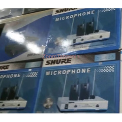 Shure Microphone sysytem with 2mics - 1