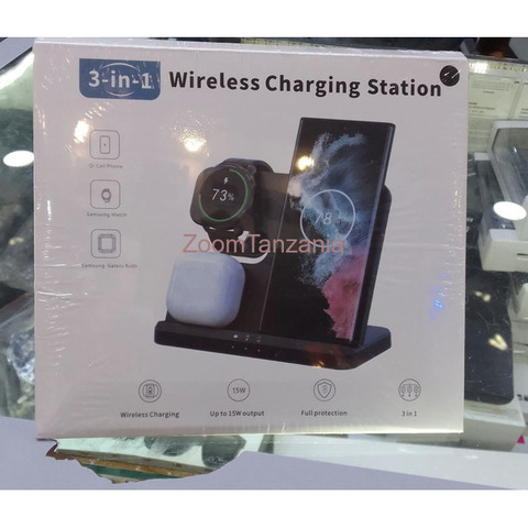 3 in 1 Wireless Charging Station