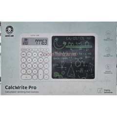 Green Lion Calculator with Writing Pad Combo