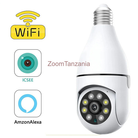 Icsee Smart Wifi Bulb Camera HD - 1/4