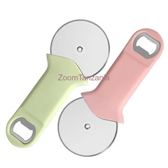 Pizza Cutter+ Bottle Opener Steel Pizza Cutter Pastry Pizza