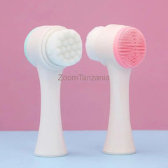Double Sided Face Cleaning Brush Facial Brush Portable - 2