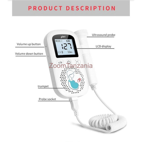 Ultrasound Doppler Fetal Heart Rate Monitor. - 4/4