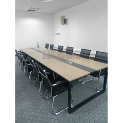 Conference table and 12 chairs full set