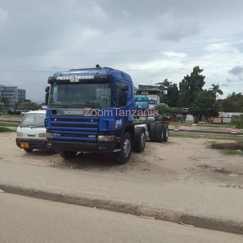 LHD SCANIA 124G 420 CHASSIS 8X4 - 1/4