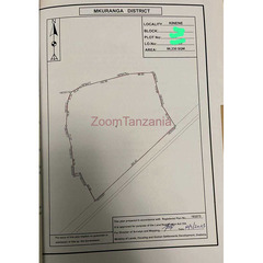 24 acres Industrial plot for sale in Mkuranga Pwani Tanzania. - 1