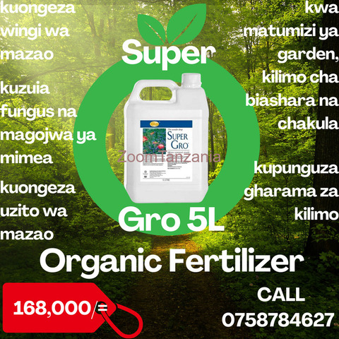 SUPER GRO Fertilizer/Mbolea (5L) - 2/4