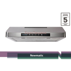 Newmatic H18.9S Undermount Chimney Slim Hood - 1