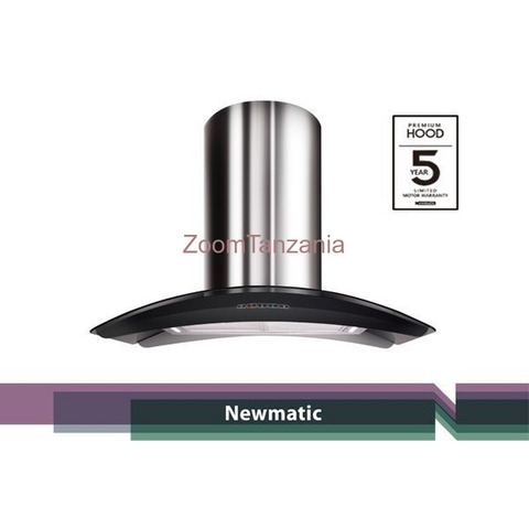 Newmatic H97.9S Island Chimney Hood - 1/4